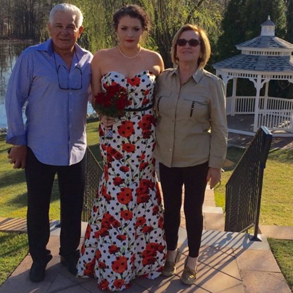 Polka Dot Prom Dress